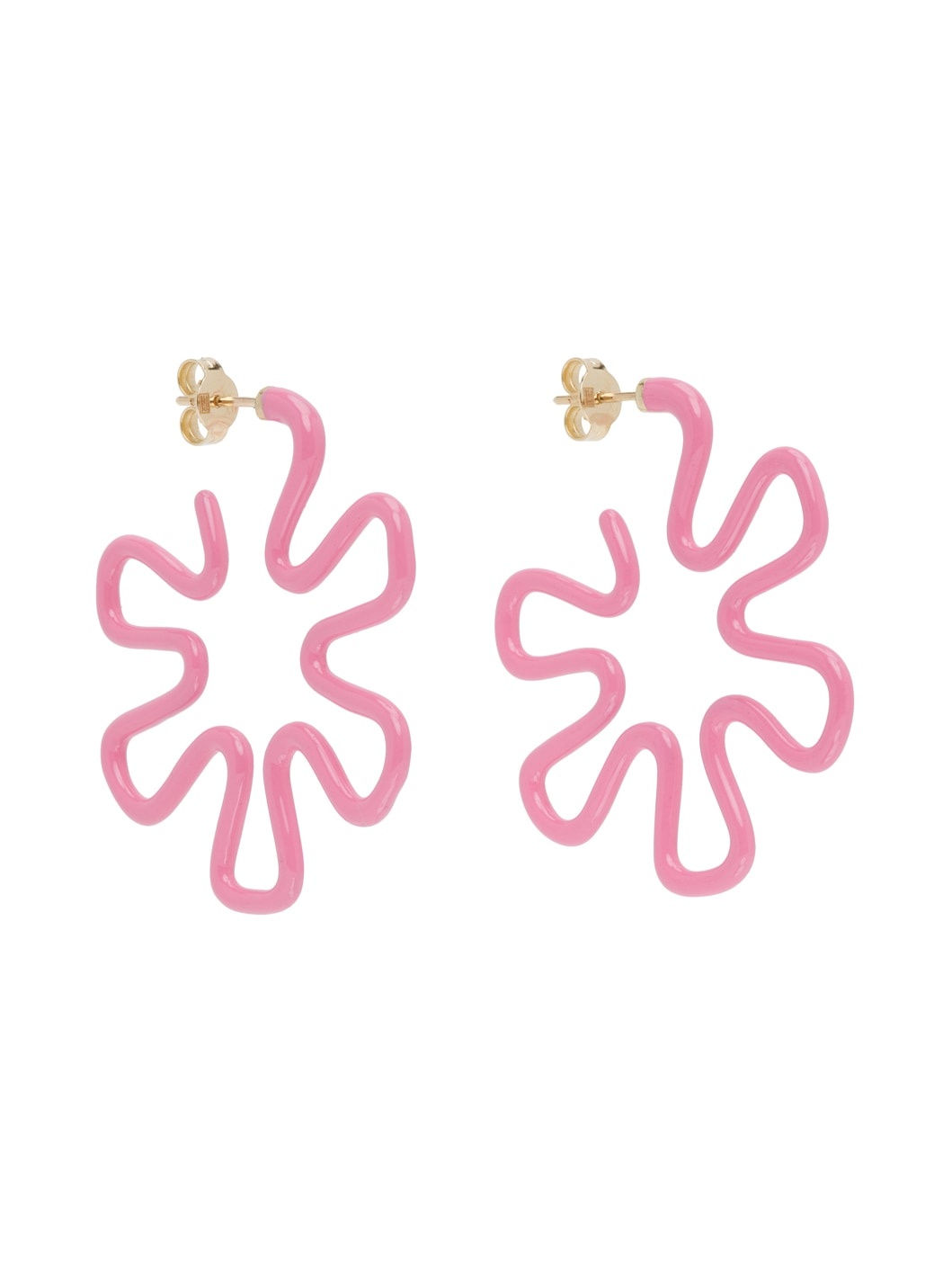 Pink Maxi Margherita Earrings - 2
