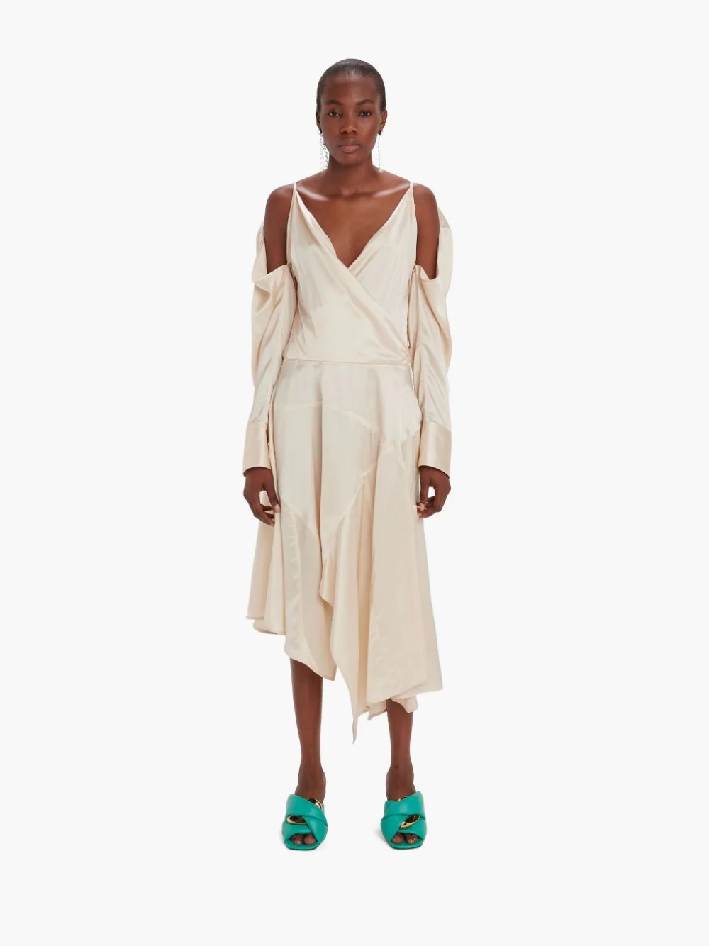 COLD SHOULDER DRESS - 2