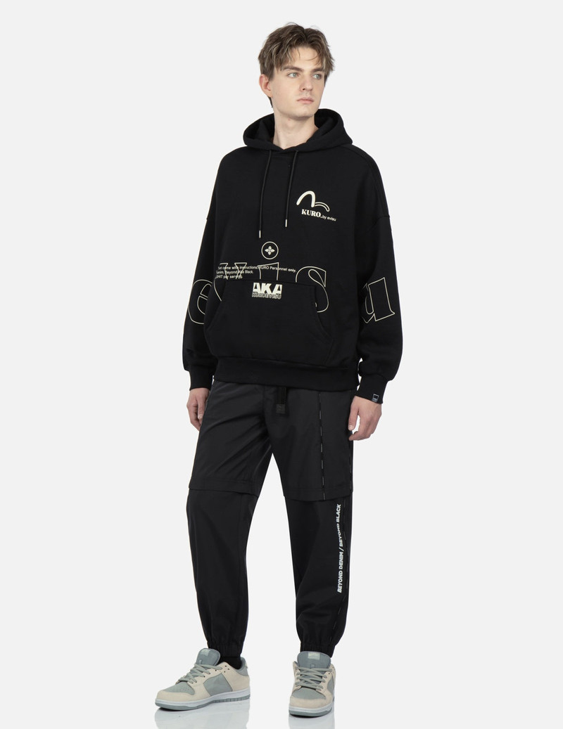 Logo Print Oversized Hoodie 3