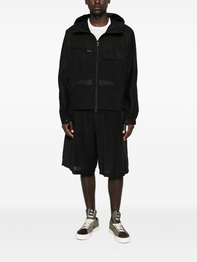 Y-3 hooded zipped jacket outlook
