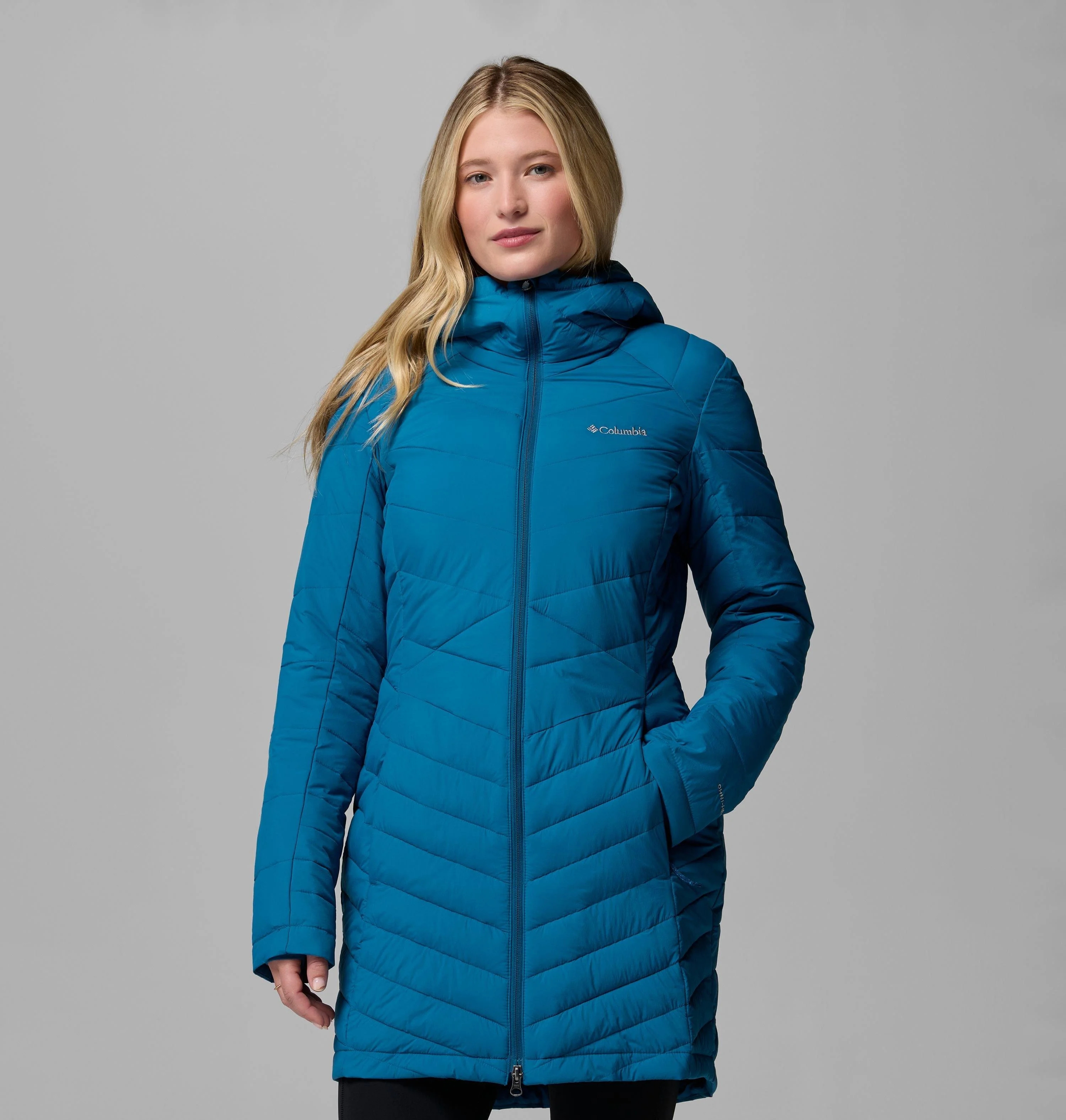 Women's Joy Peak II Mid Hooded Jacket - 1