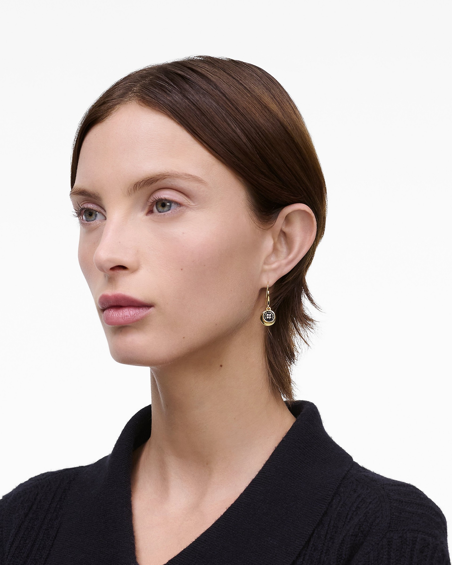 THE BUTTON DROP EARRINGS - 2