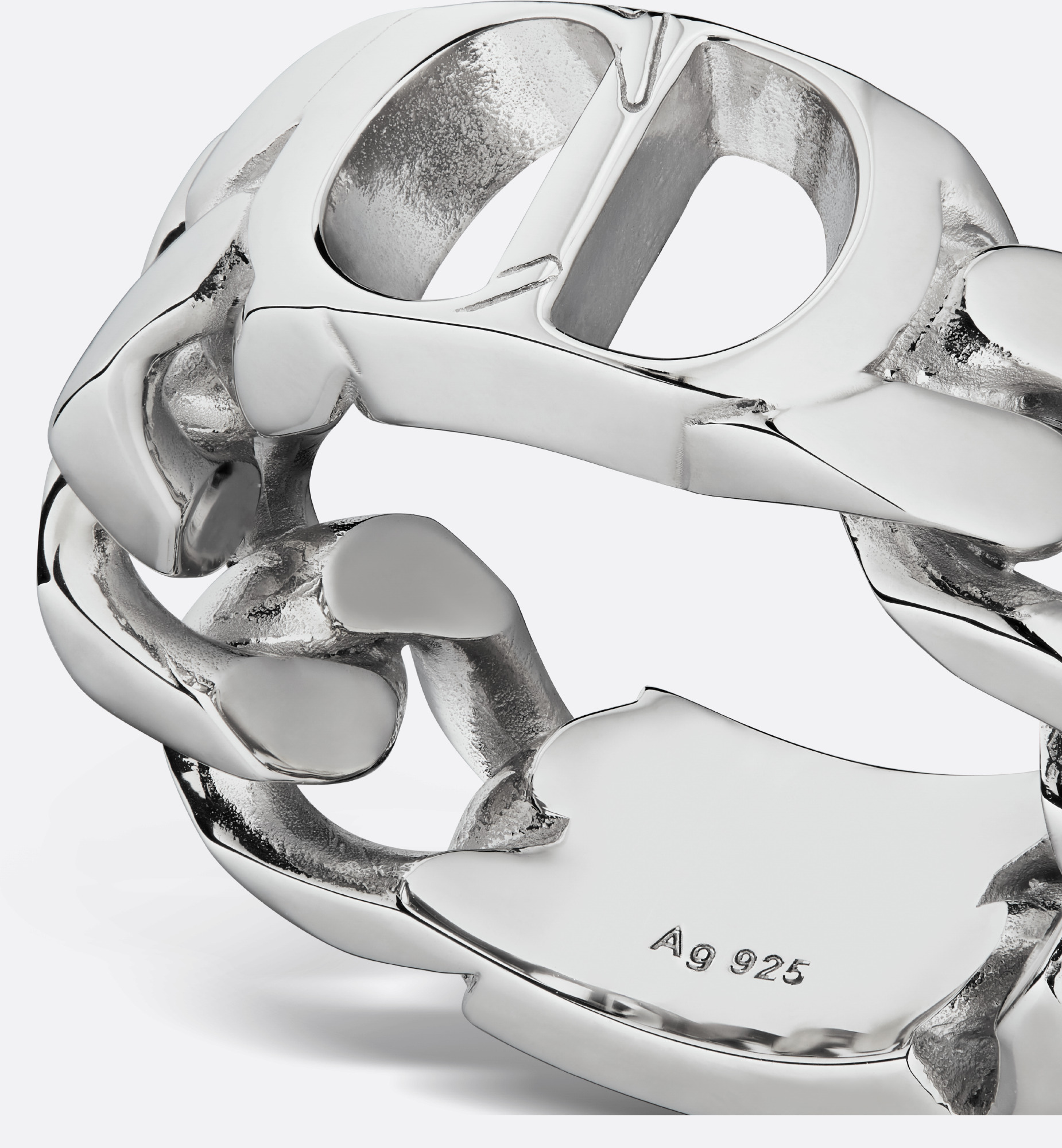 CD Icon Chain Link Ring - 5