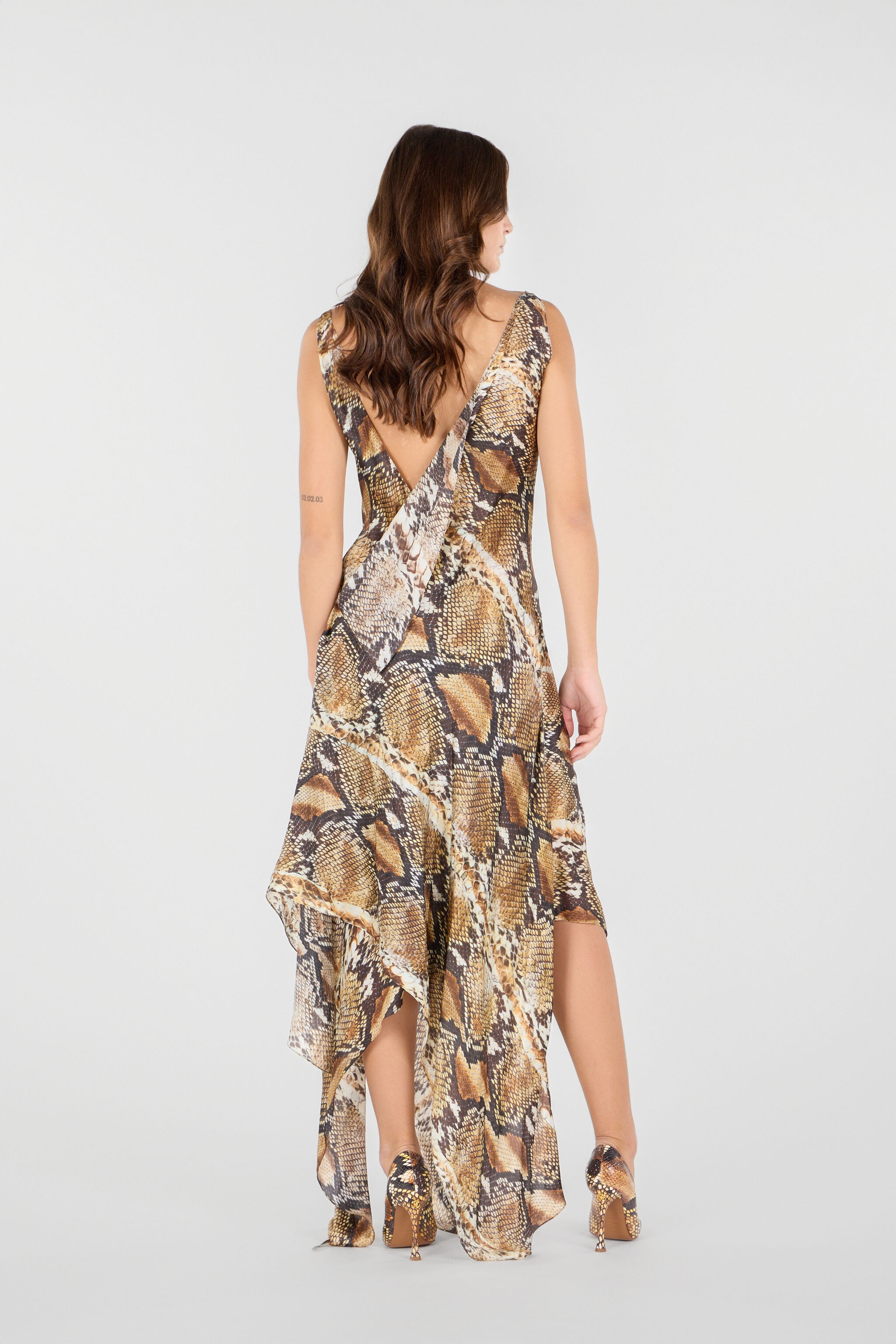 Female Silk Dress - 4