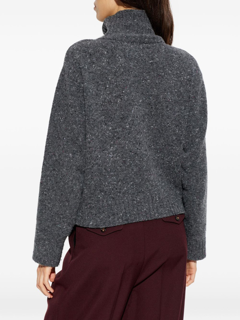 Salois button-fastening cardigan 4