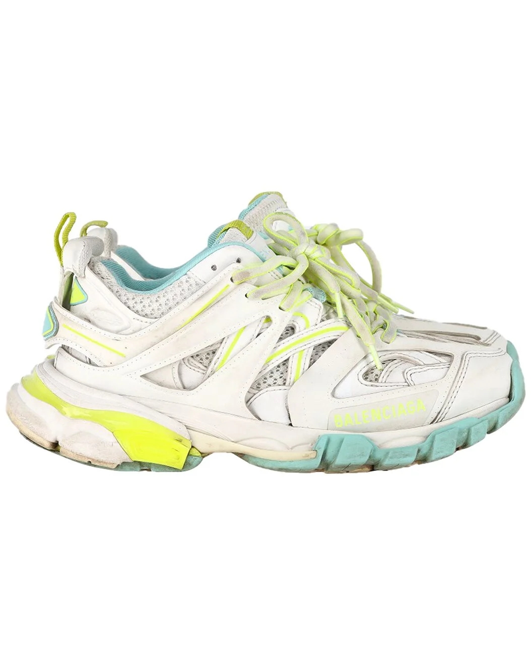 Balenciaga Women's Polyurethane Track Sneaker (Authentic Pre-Loved) - 1