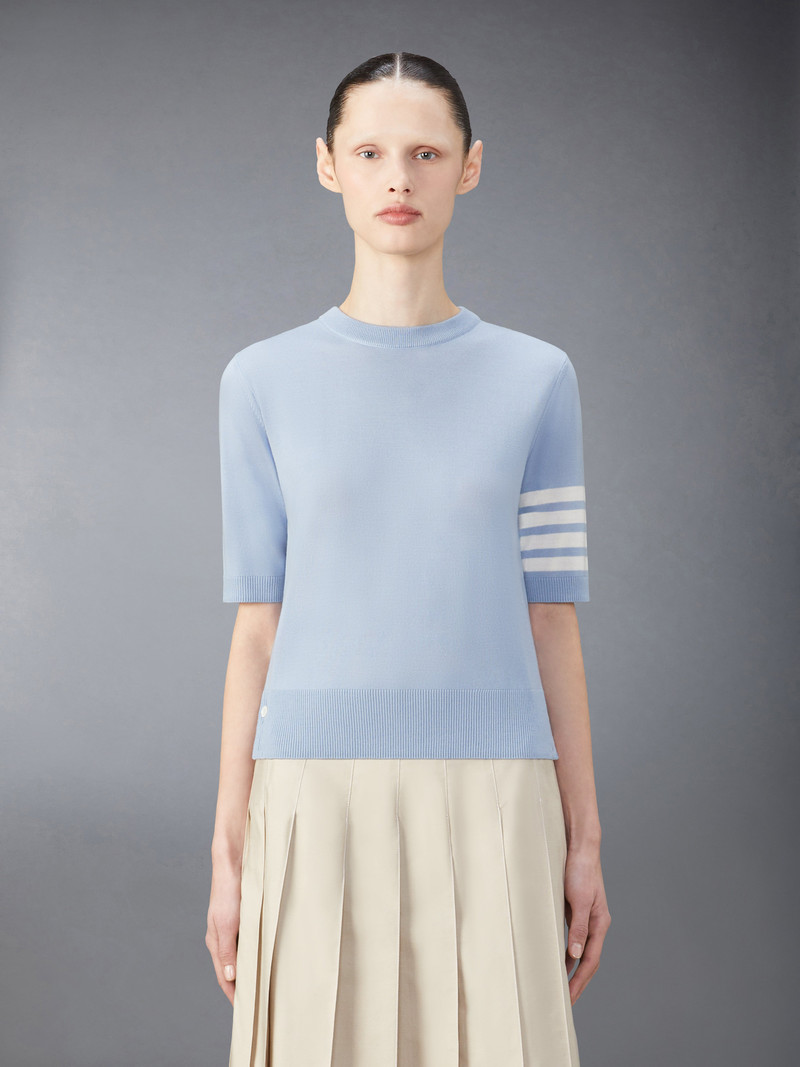 4-Bar high-neck knitted top 1