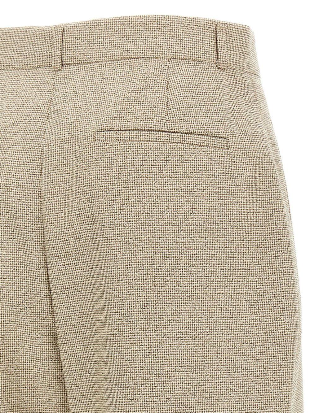 micro-check trousers - 4