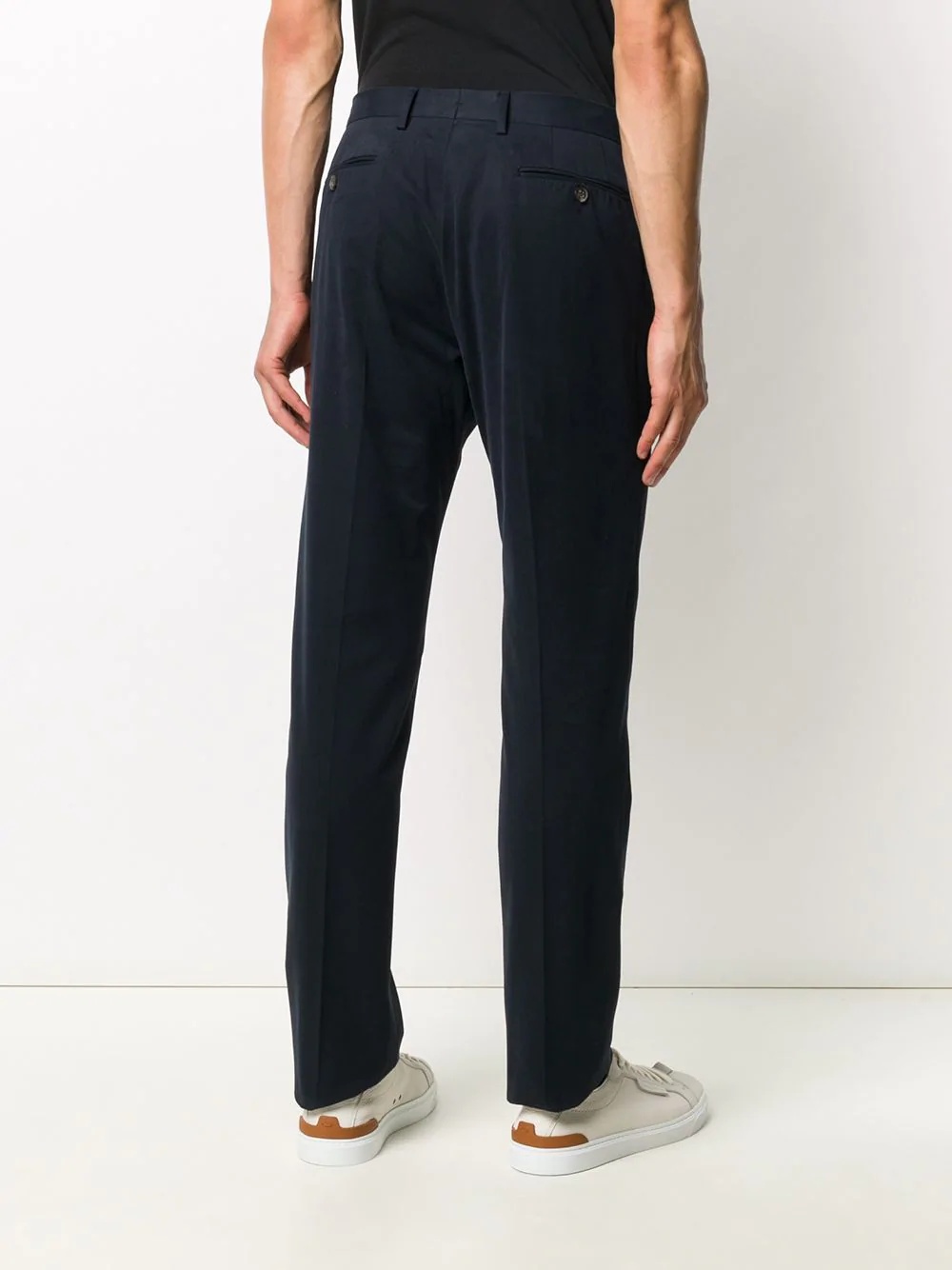 mid-rise tailored trousers - 4