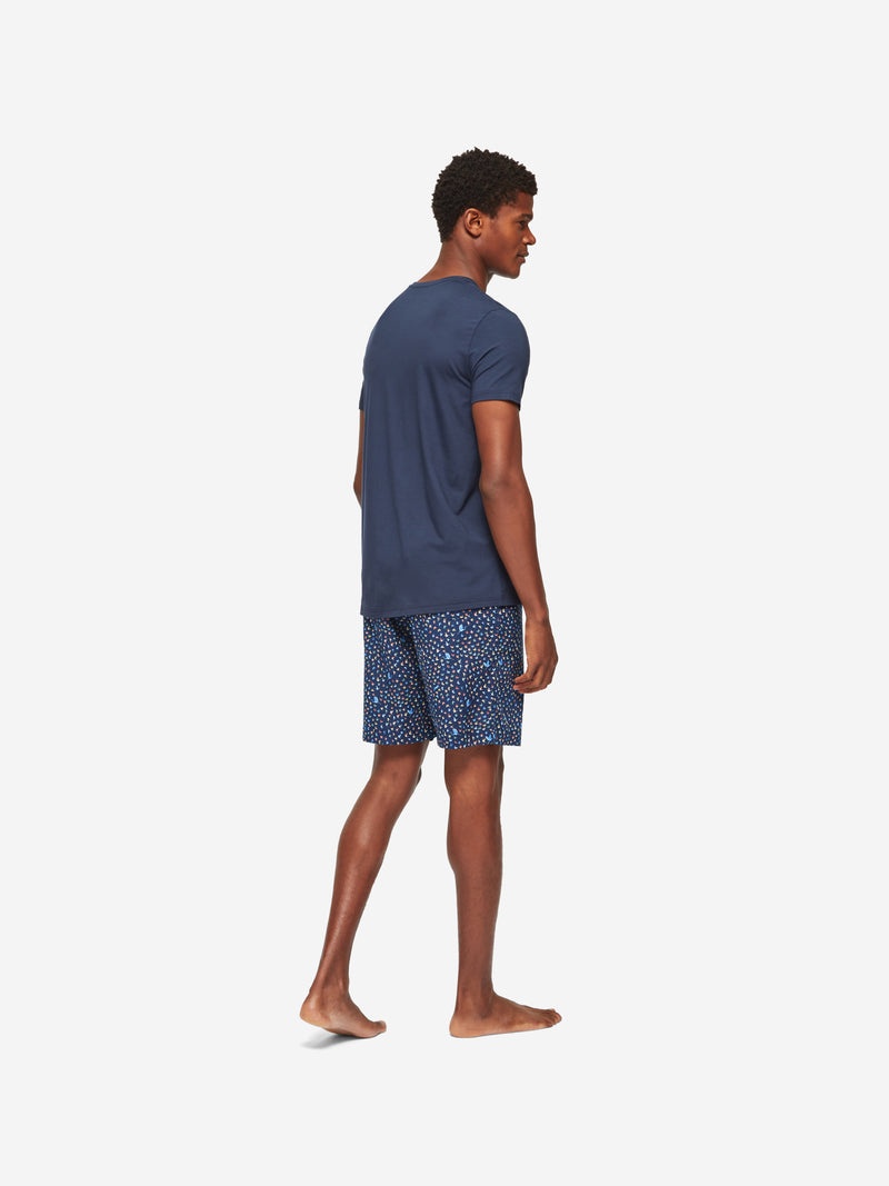 Men's Lounge Shorts Ledbury 58 Cotton Batiste Multi - 5