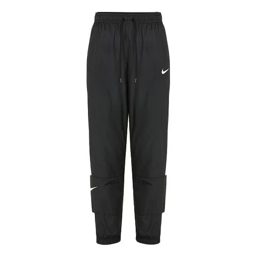 (WMNS) Nike Nsw Stmnt Wvns Pant Running Training Colorblock Knit Sports Pants/Trousers/Joggers Autum - 1