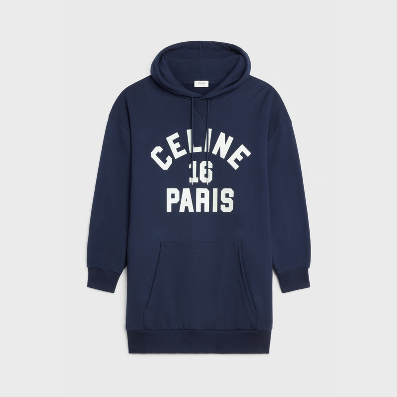 CELINE 16 HOODIE IN COTTON FLEECE 1