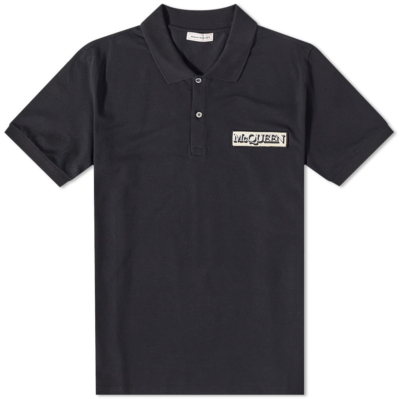 Alexander McQueen Logo Patch Polo 1