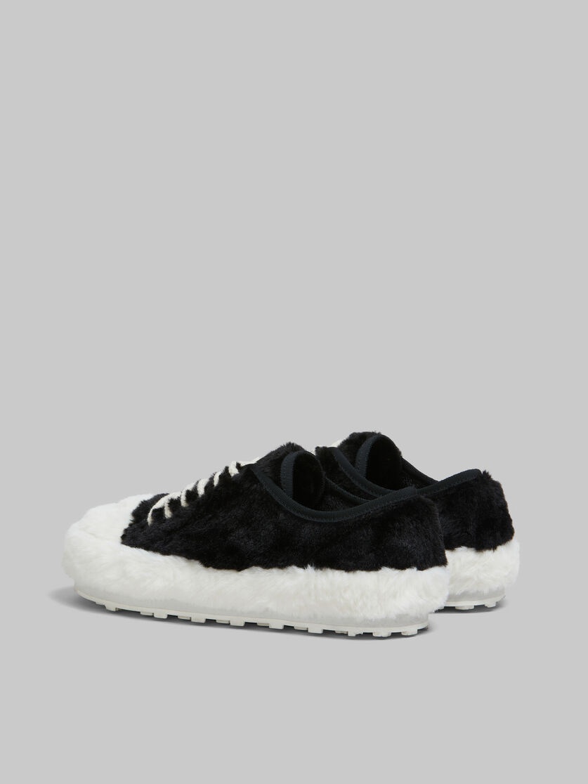 BLACK TEDDY TENNIS SNEAKER - 3