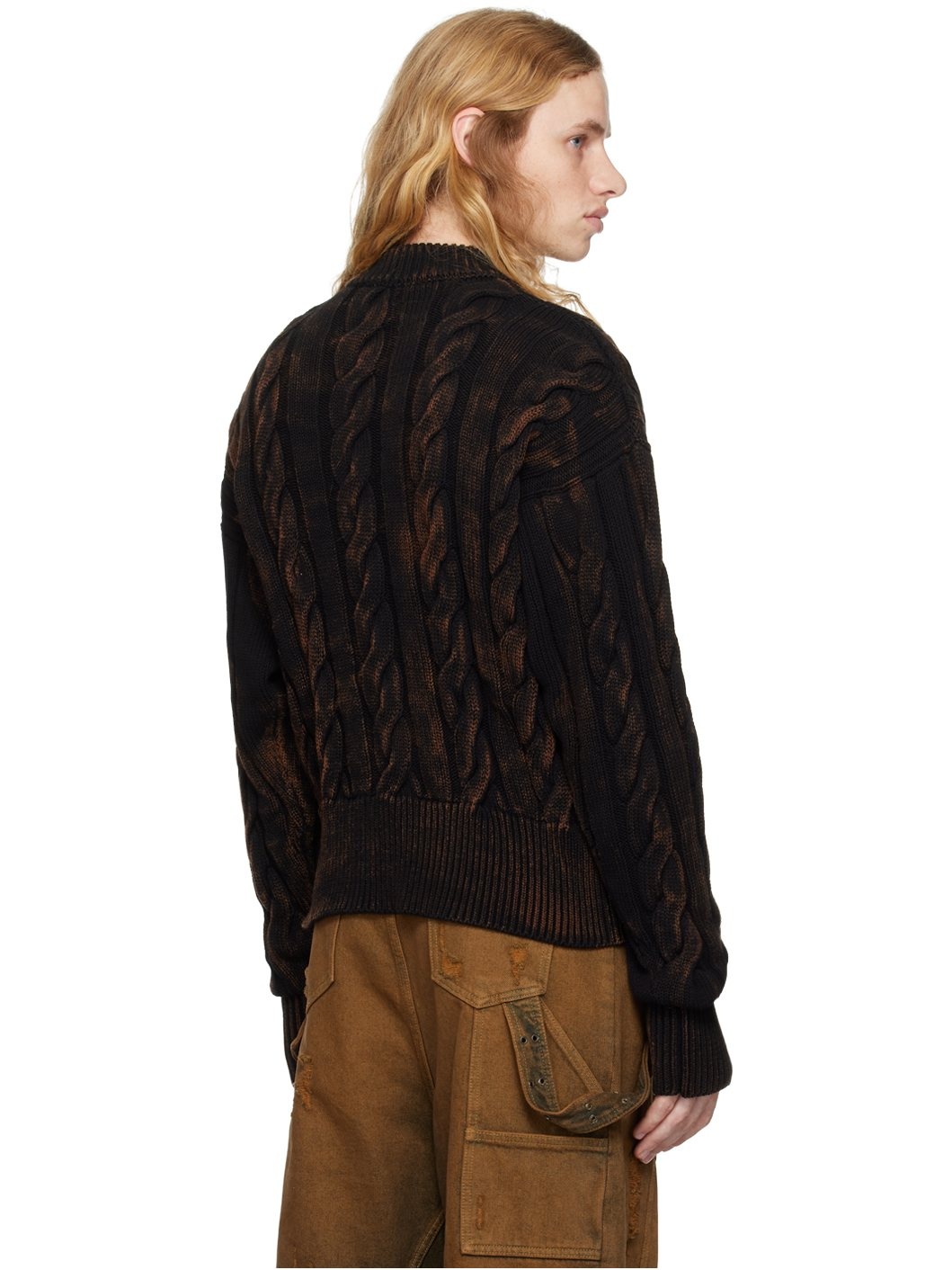 Black Oversized Sweater - 3