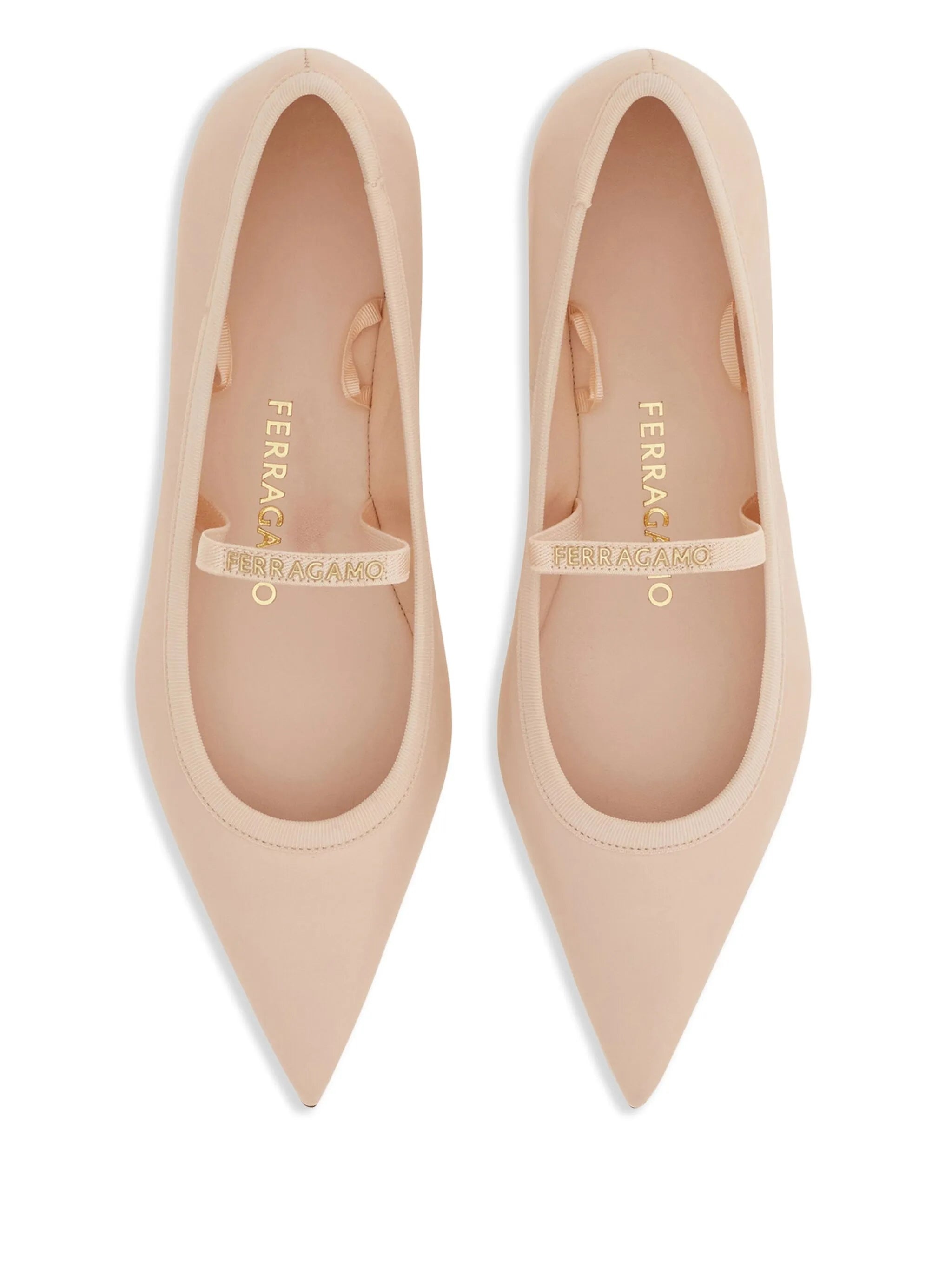 Leather Ballerina Shoes - 5