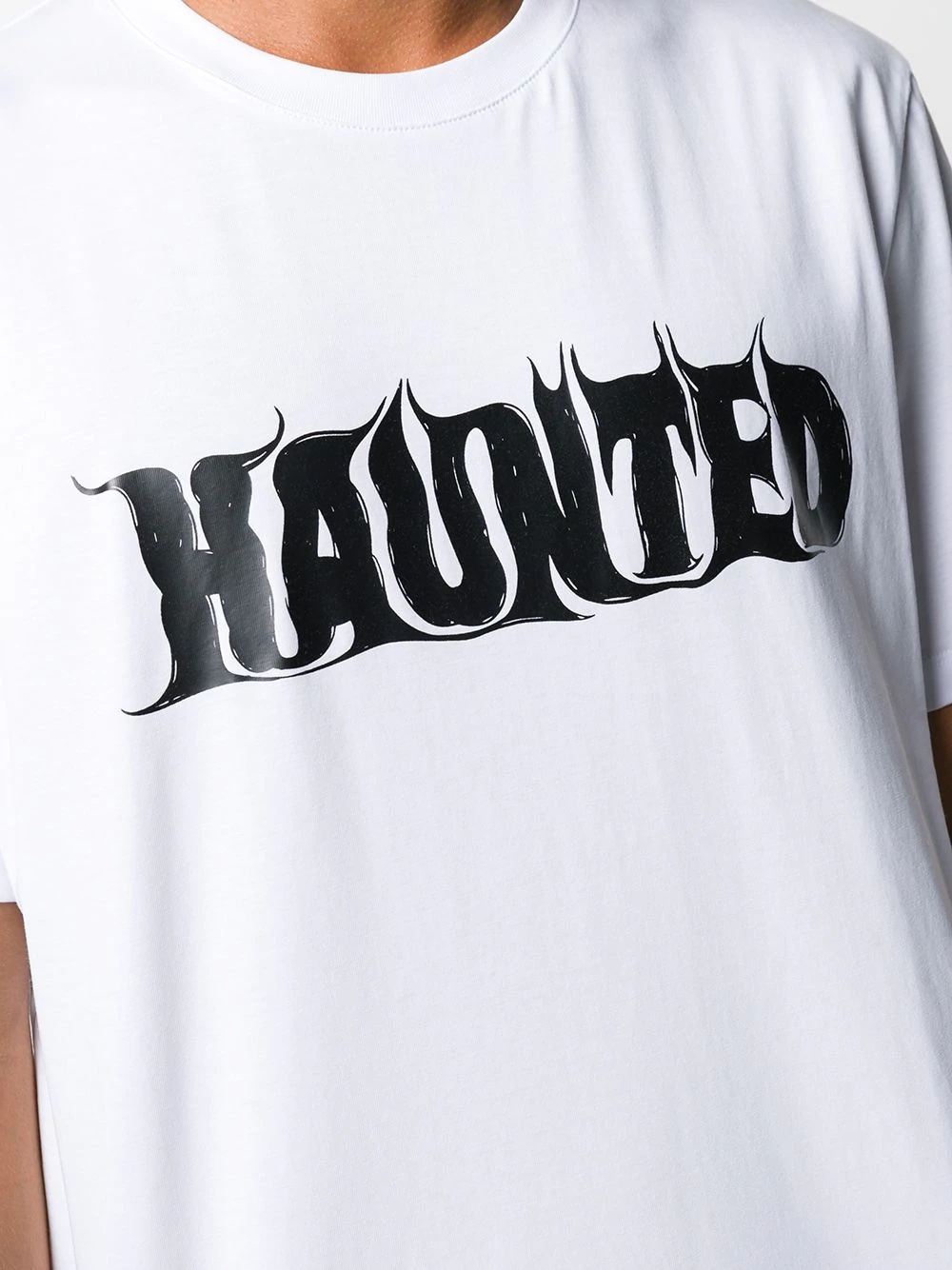 Haunted crew-neck T-shirt - 5