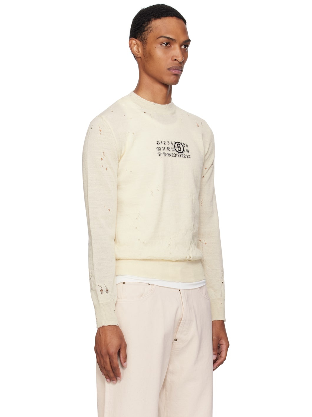 Off-White Wool Sweater - 2