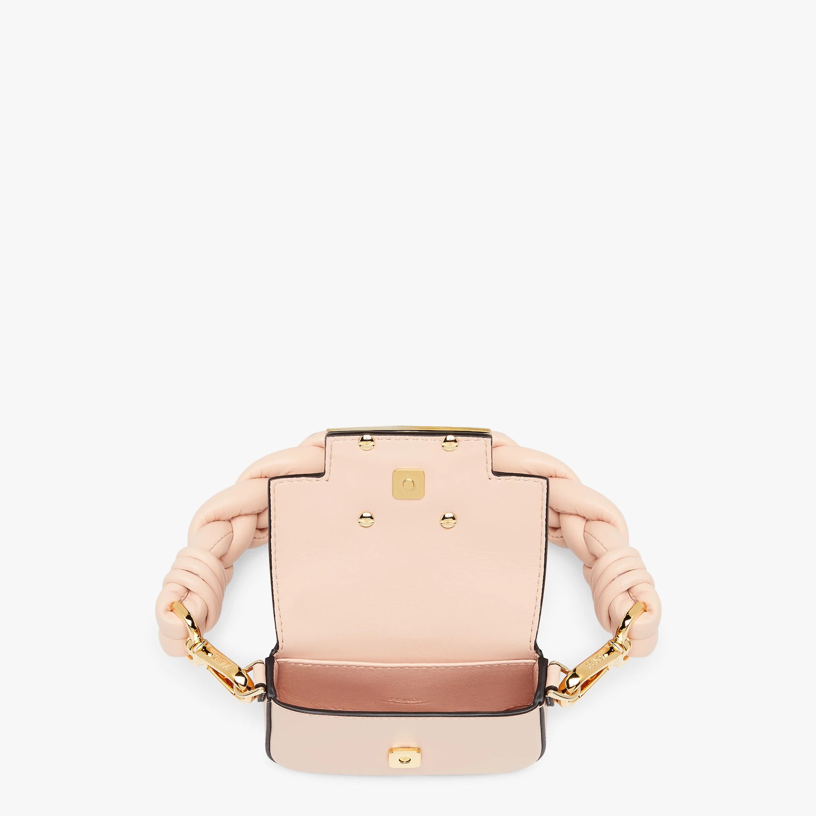 Pink leather charm - 4