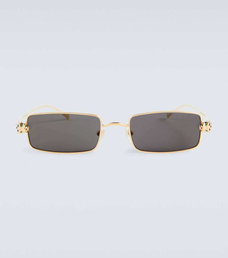 Embellished rectangular sunglasses 1