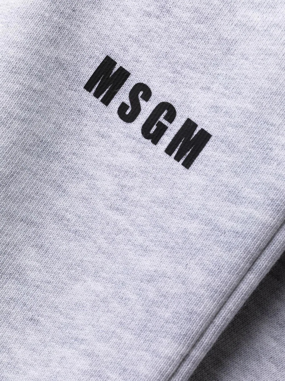 logo detail jersey sweatpants - 7