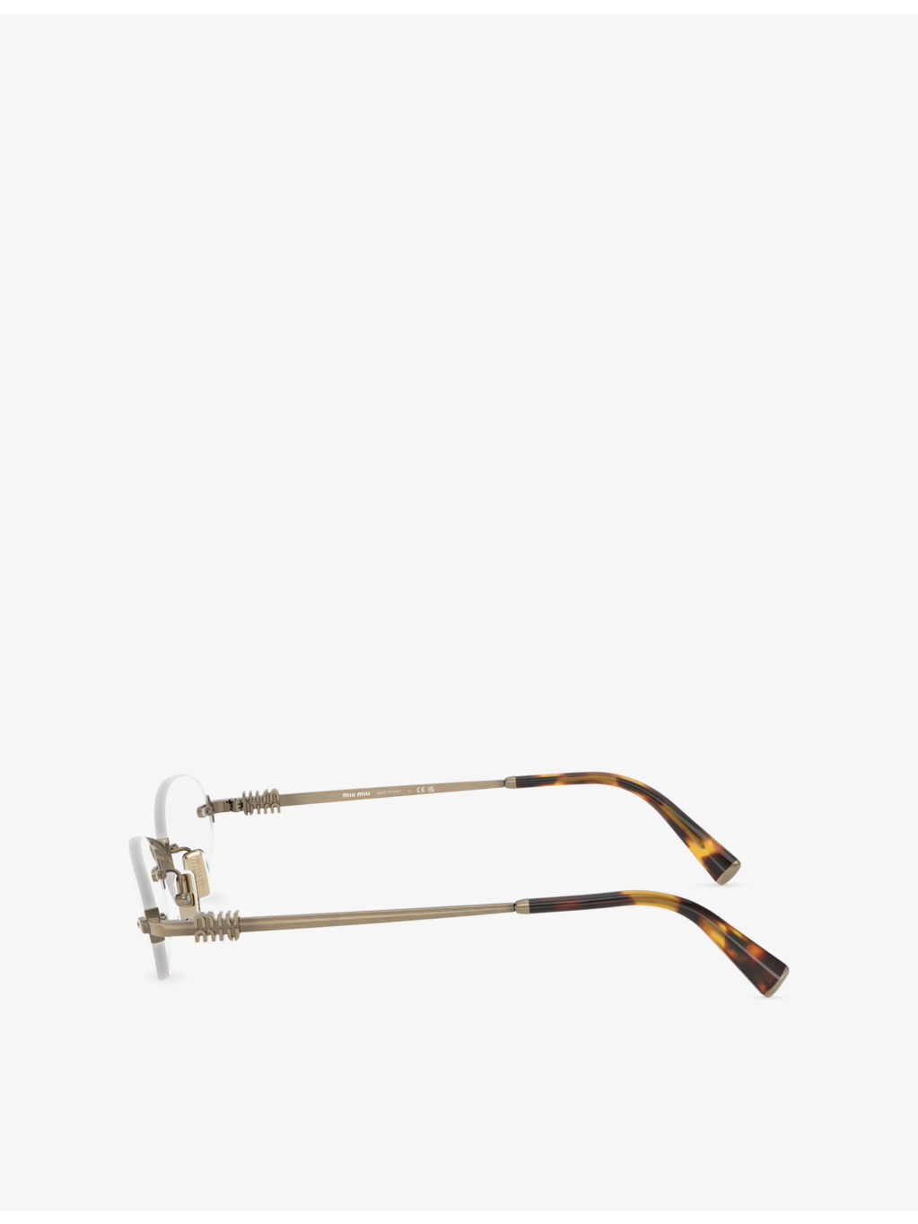 MU 53WV Oval-Frame Metal Glasses - 3