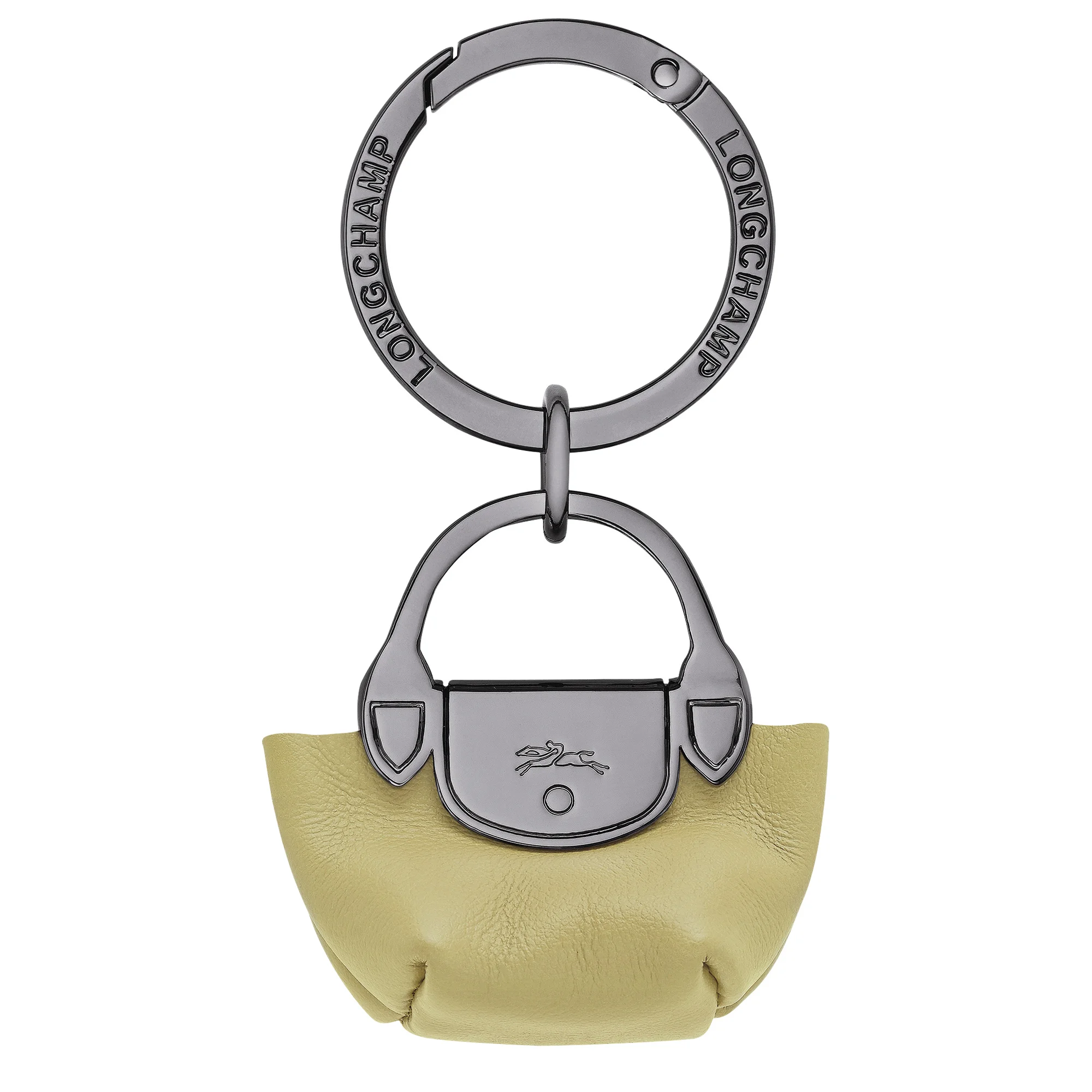 Le Pliage Xtra Key ring Pistachio - Leather - 1