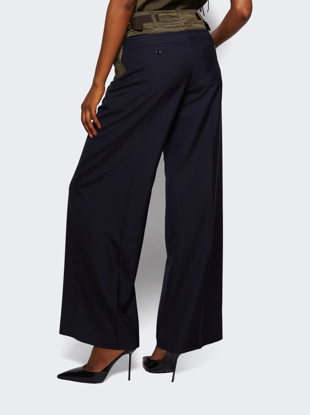 Suiting Mix Pants Navy And Khaki - 4