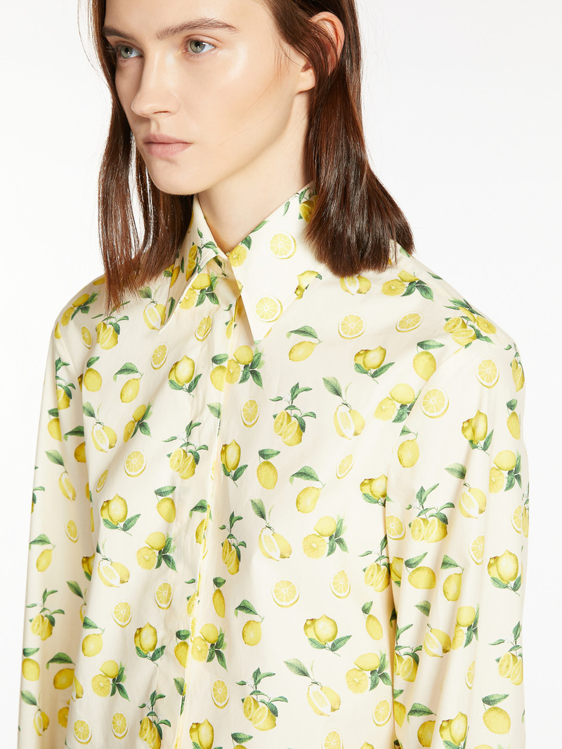 RIVA Printed poplin shirt 5