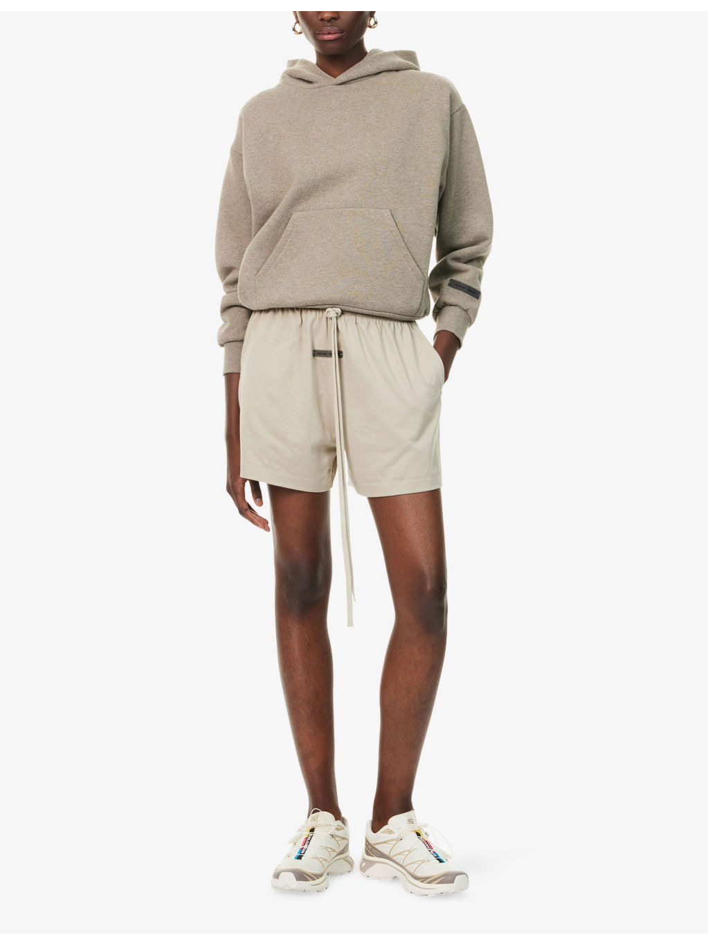 Relaxed-Fit Logo-Patch Cotton Shorts - 2