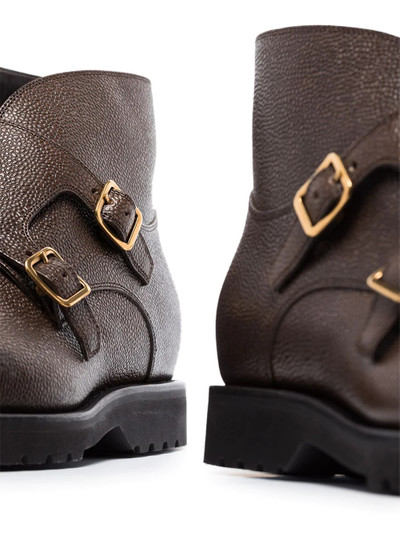 TOM FORD monk strap ankle boots outlook