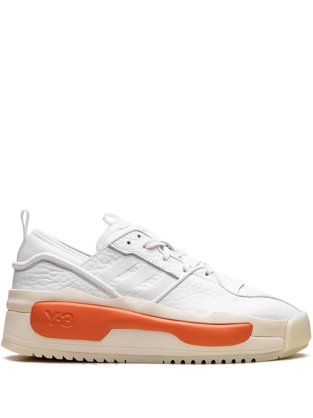 Y-3 Hokorivalry "White/Orange" sneakers - 1