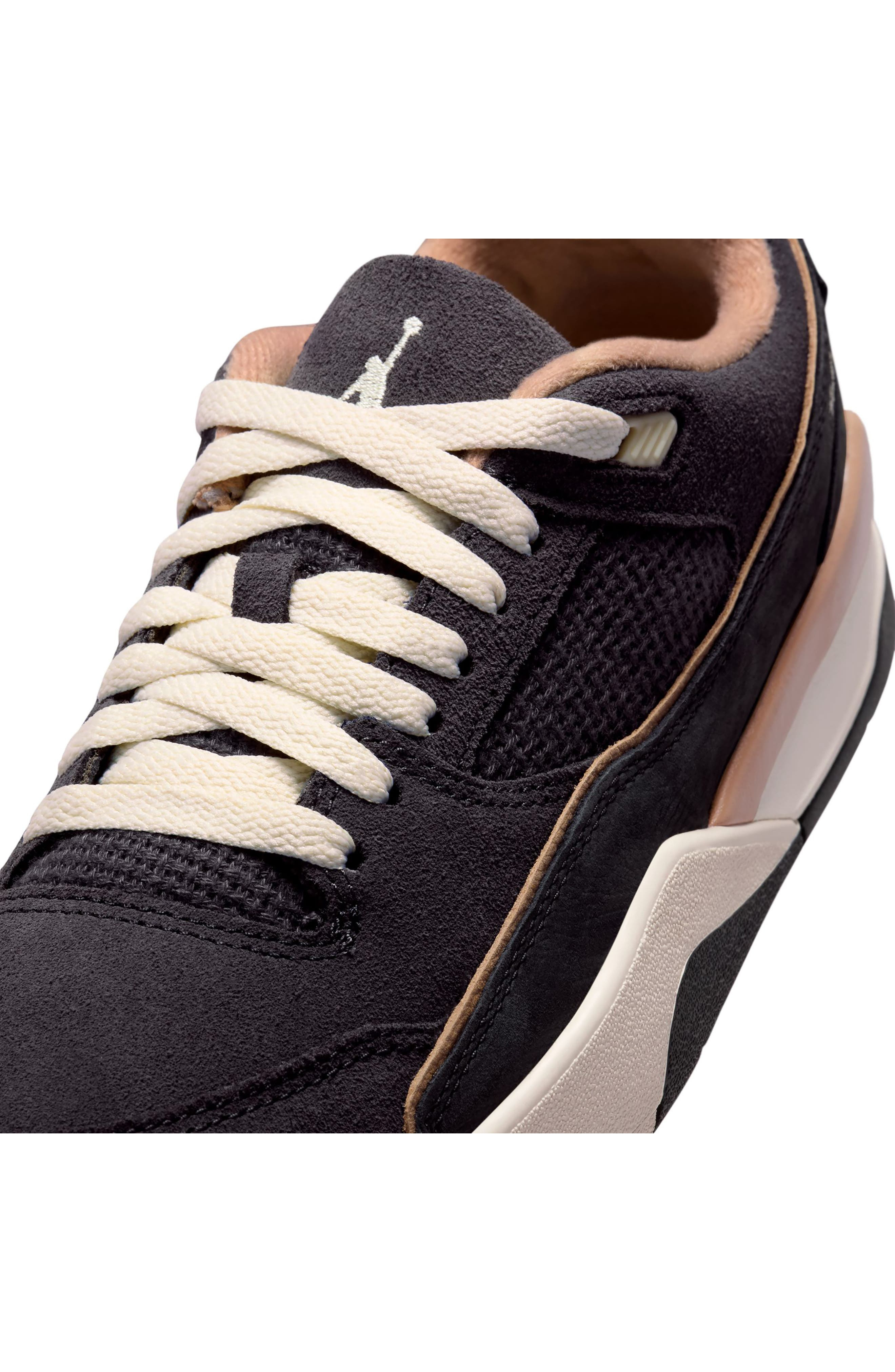 Jordan Flight Court SE Sneaker in Anthracite/Coconut Milk/Hemp at Nordstrom - 9