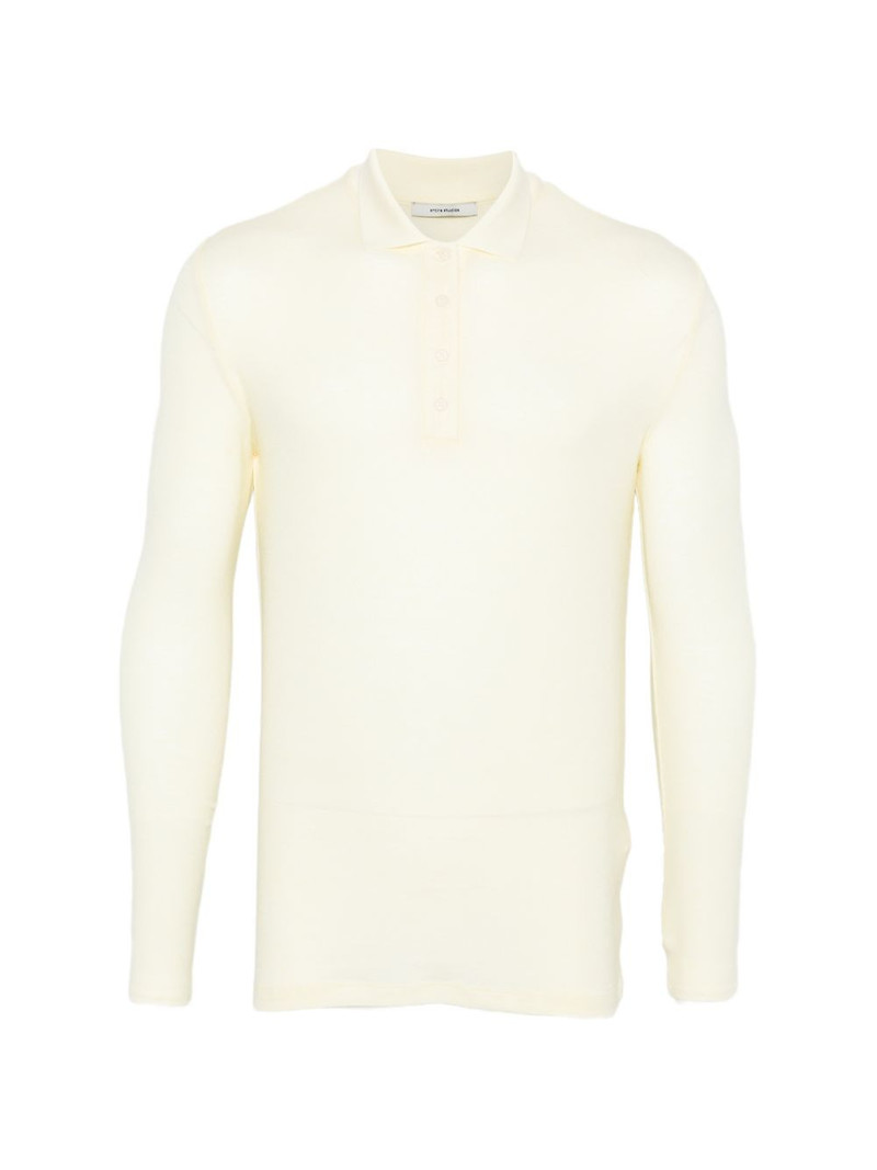 long-sleeve polo shirt 1
