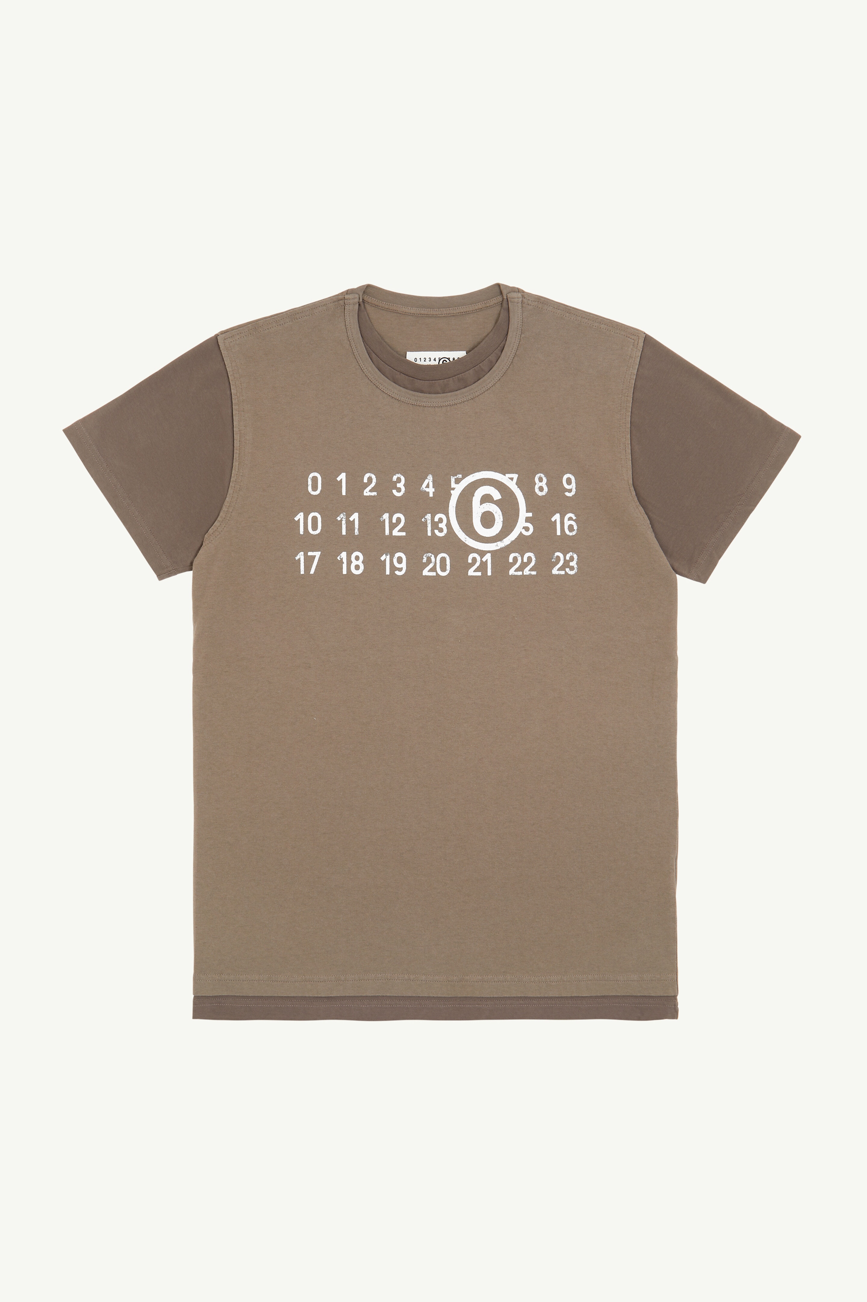 Two-layer cotton jersey T-shirt - 1