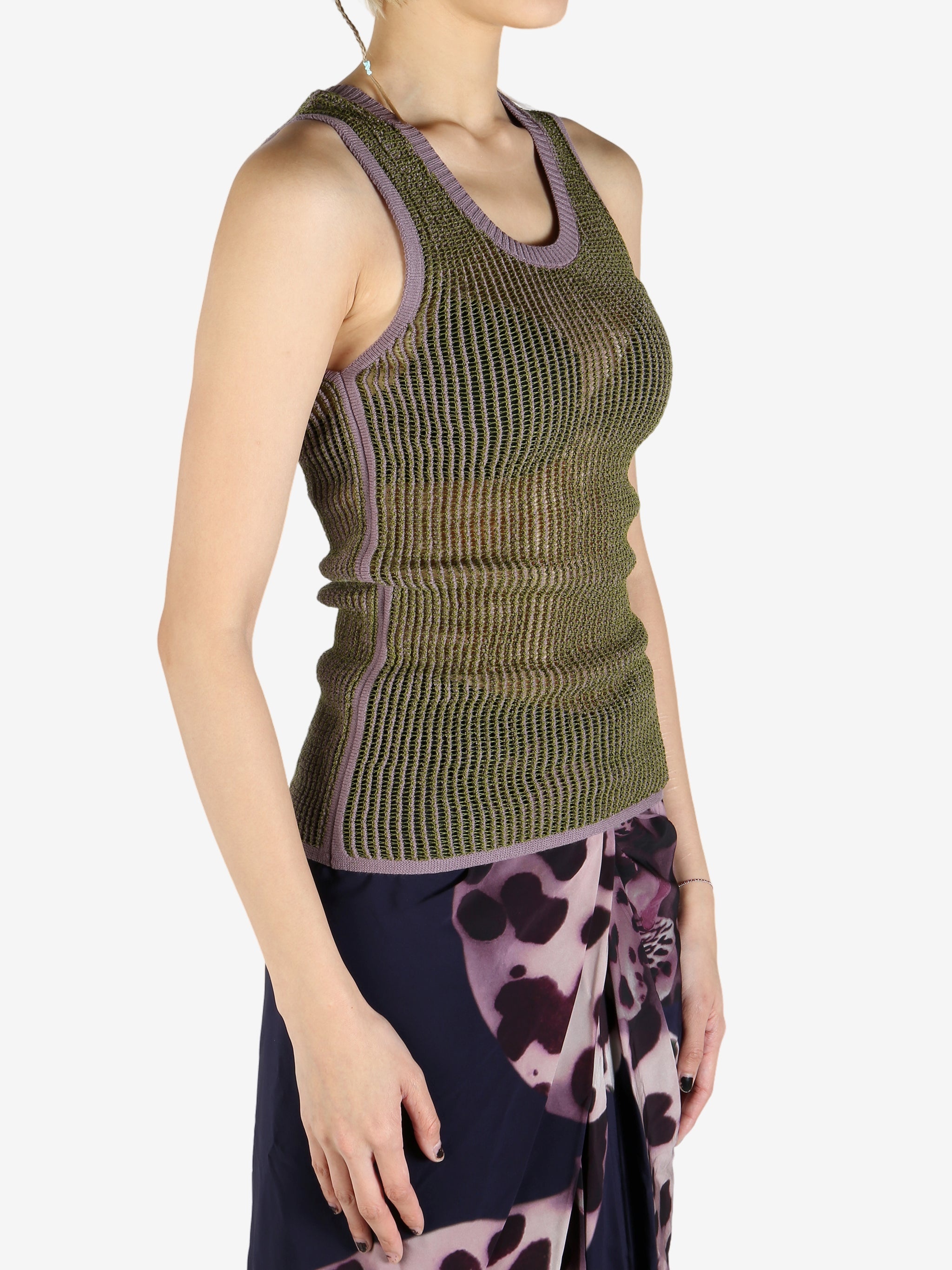 DRIES VAN NOTEN - Women Knitted Tank Top - 2