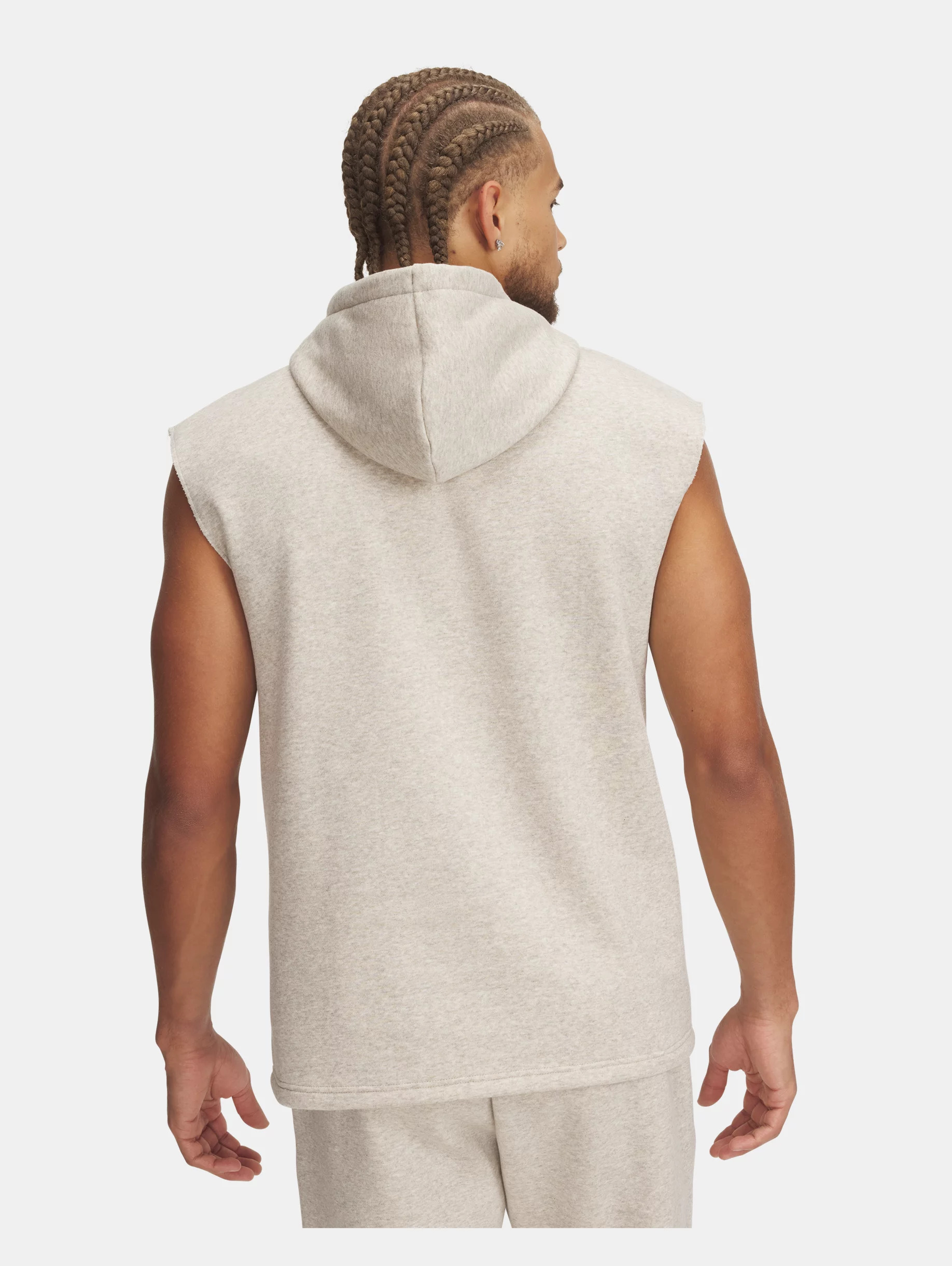 Men's UA Icon Fleece Sleeveless Hoodie - 2