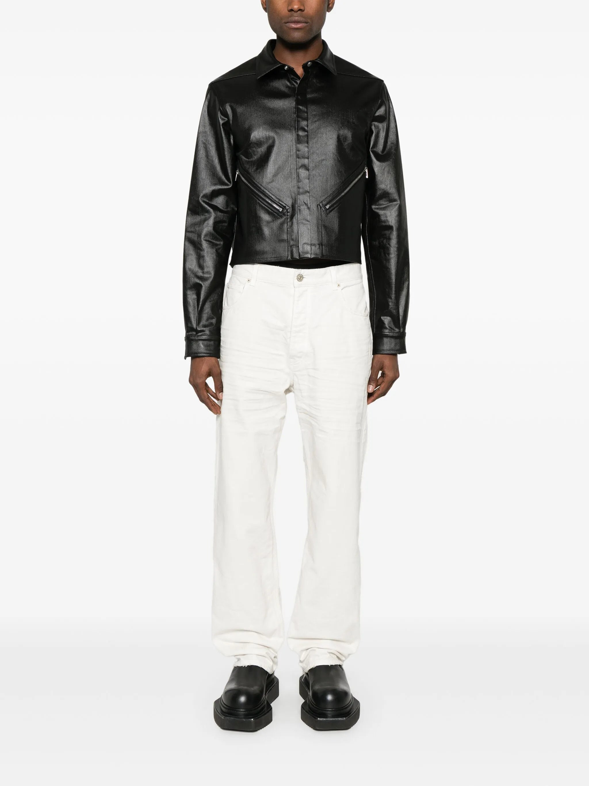 distressed-effect jeans - 2