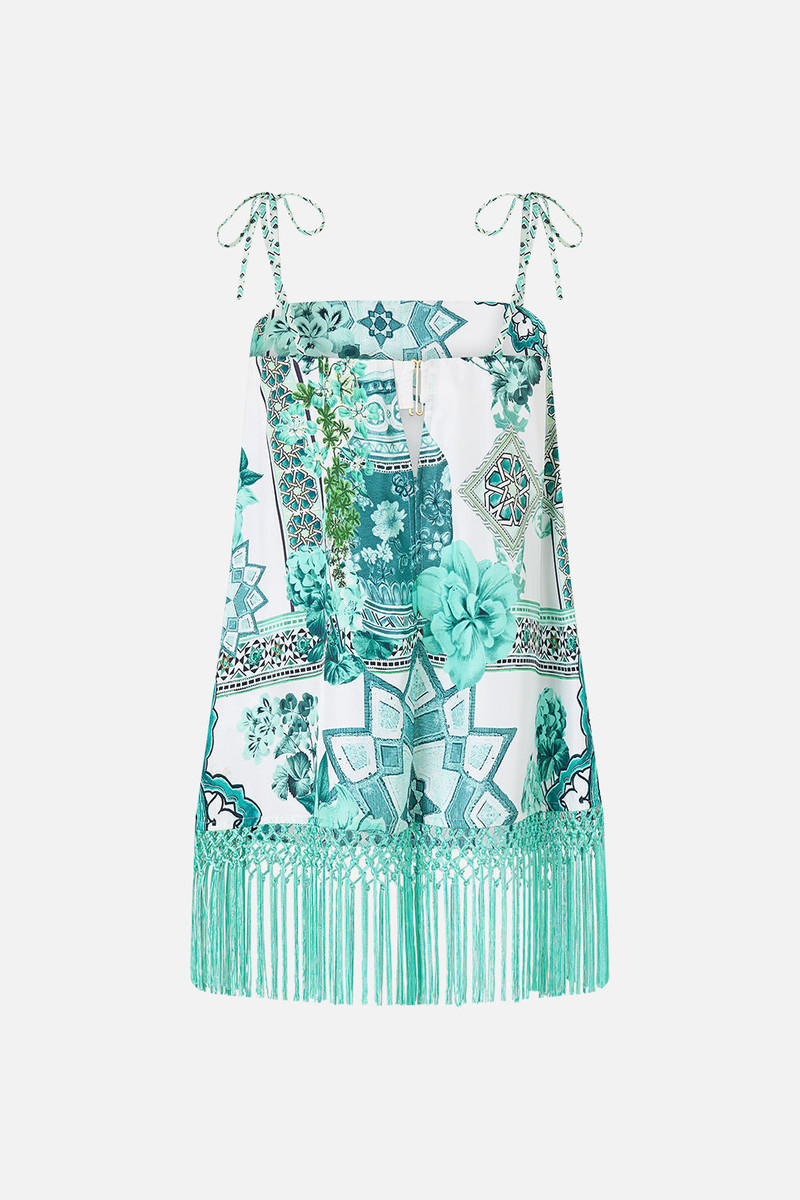 CAMILLA STRAIGHT SCARF TOP outlook