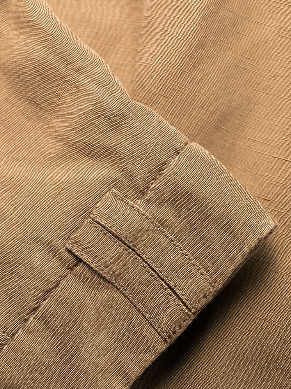 pleat-detail casual shorts - 7
