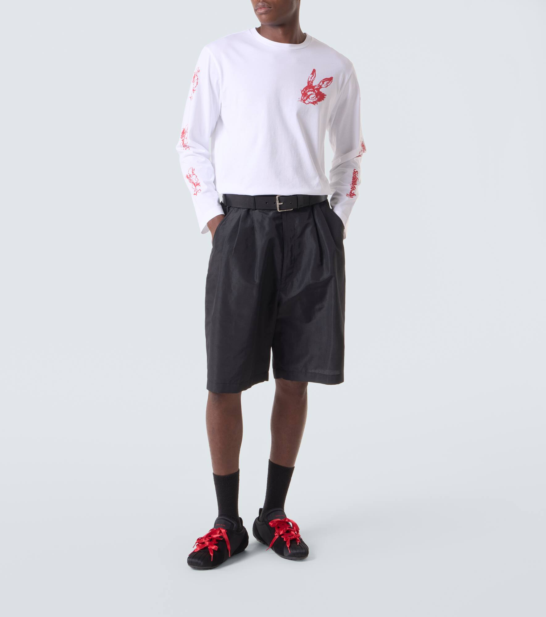 Tortoise & Hare cotton jersey T-shirt - 2