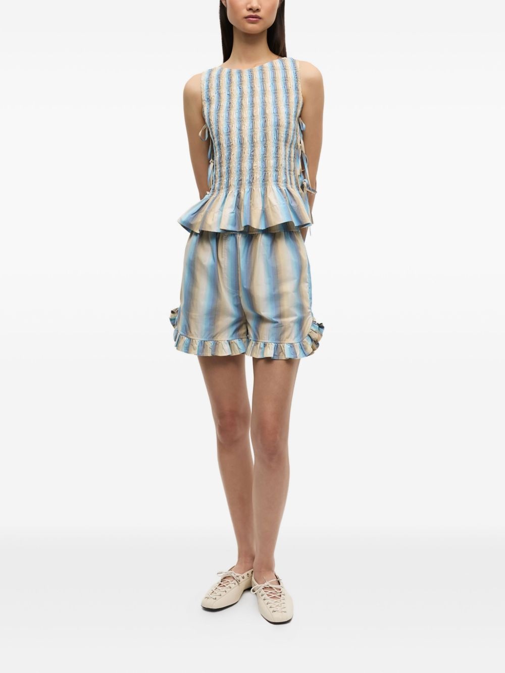 striped blouse - 3