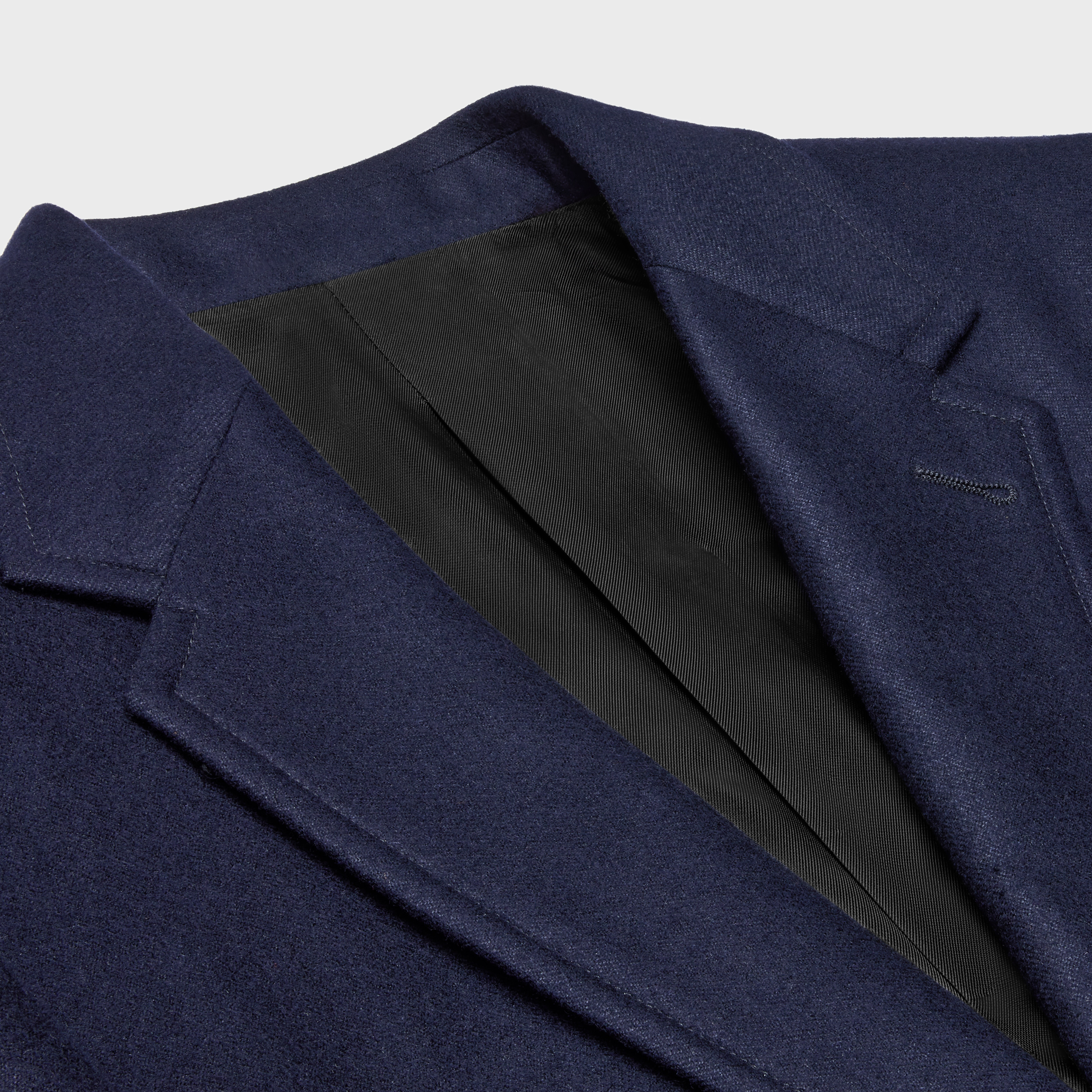 classic jacket in cashmere flannel - 3