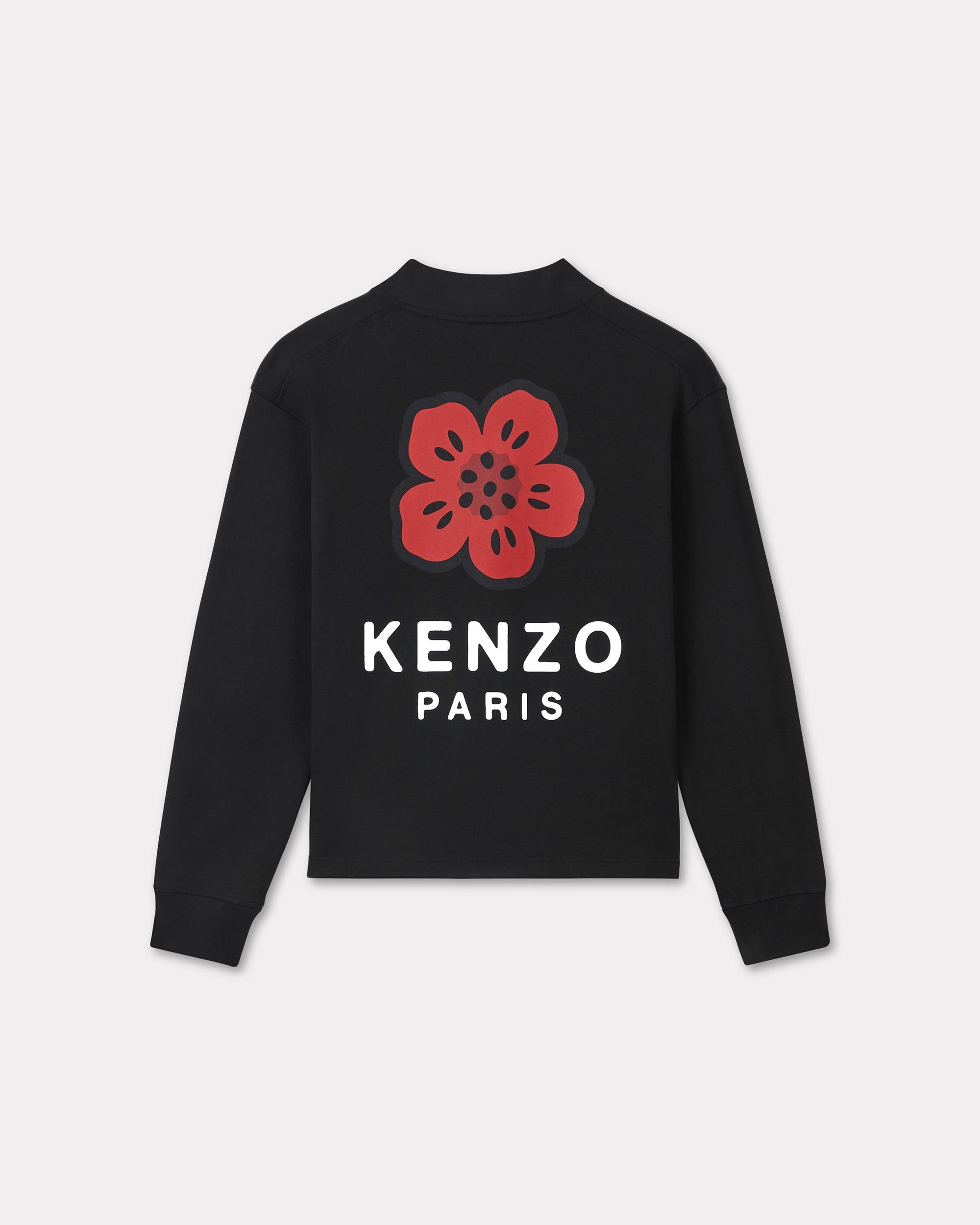 トップス KENZO BOKE FLOWER CREST CARDIGAN KENZO Boke Flower Crest Cardigan Beige at CareOfCarl.com