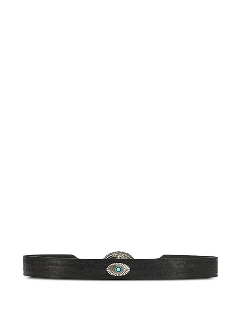 FORTELA Cantona leather belt outlook