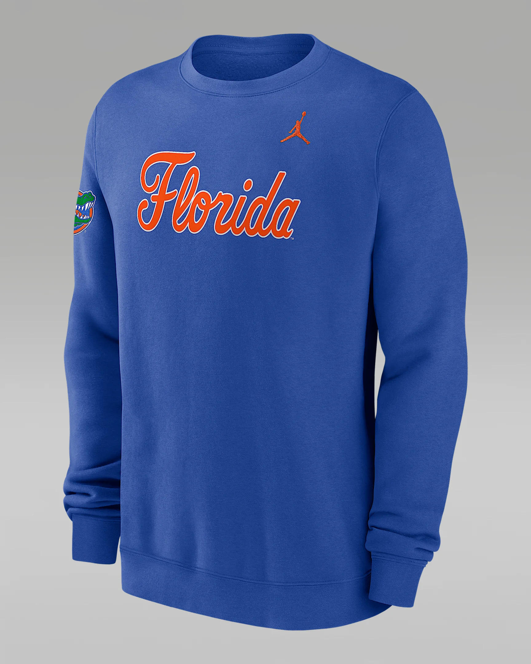 Florida Sideline Club Men's Jordan Brand College Pullover Crew - 1