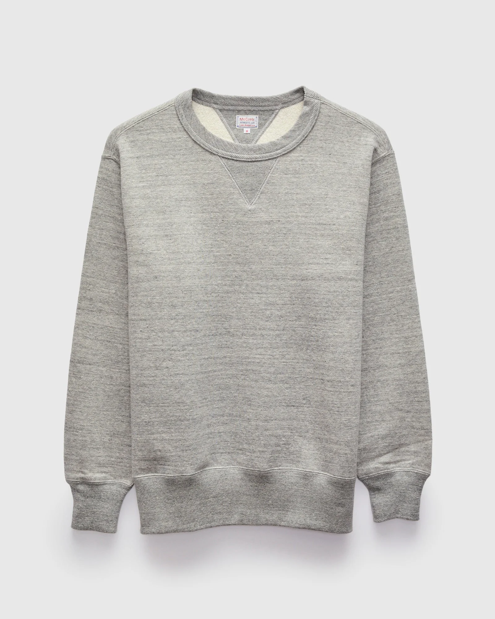 10oz Loopwheel Crewneck Sweatshirt in Grey - 1