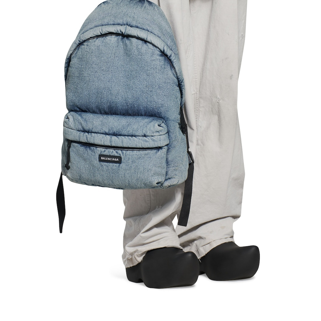 Men's Explorer Backpack In Denim in Faded Blue - 5