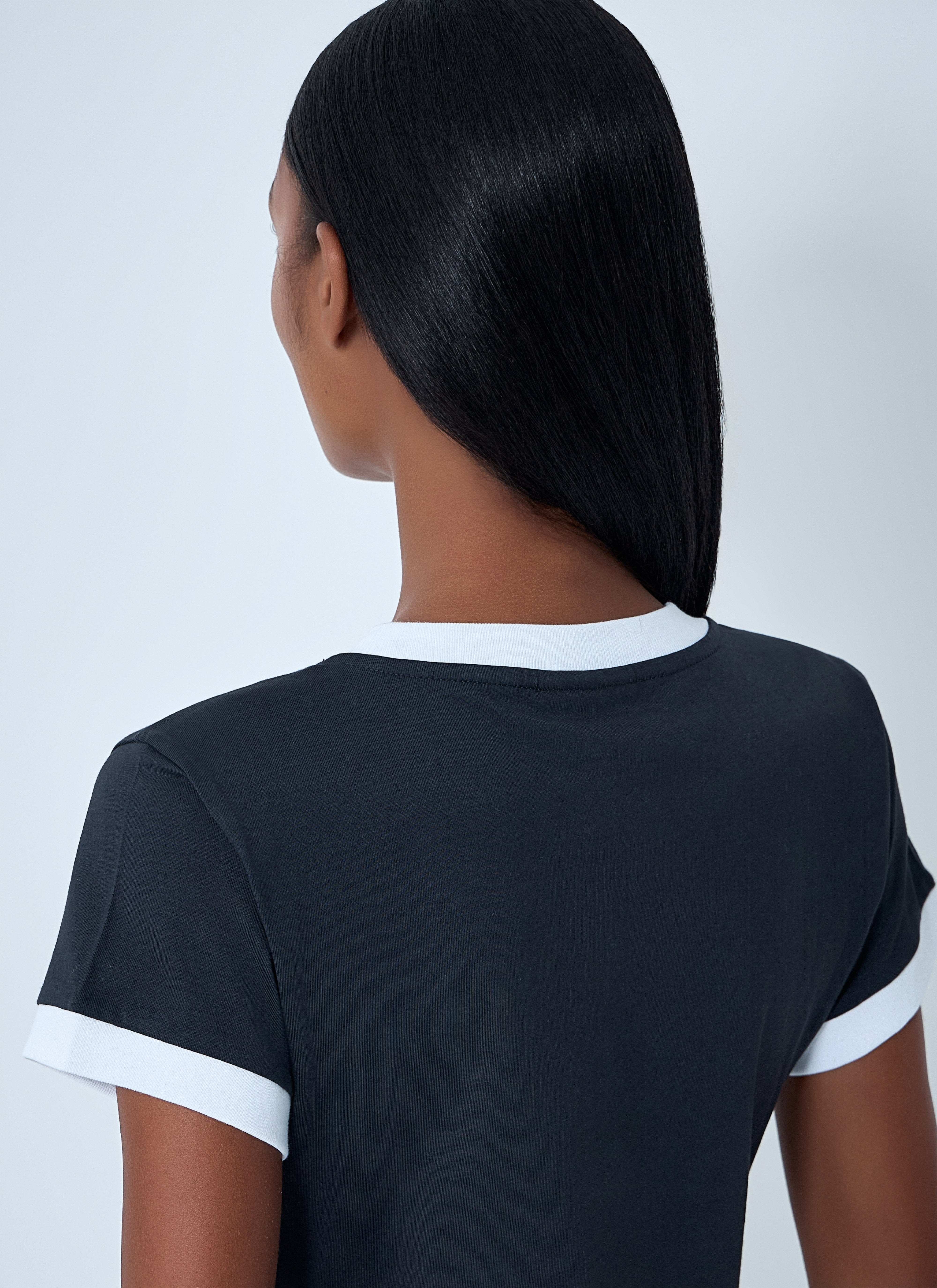 Ganni Women Logo Motif T-Shirt - 6