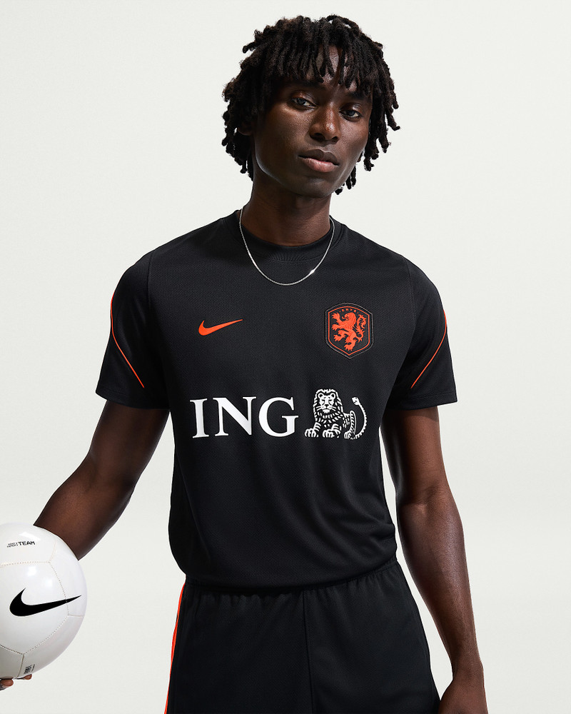 Netherlands Strike Men's Nike Soccer Dri-FIT Short-Sleeve Top 3